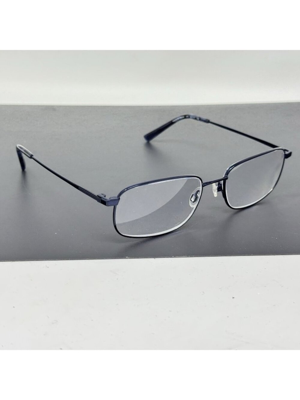 Flexon Eyeglasses Shiny Navy Metal Frame FLEXON H6054 410 54 [] 17 145